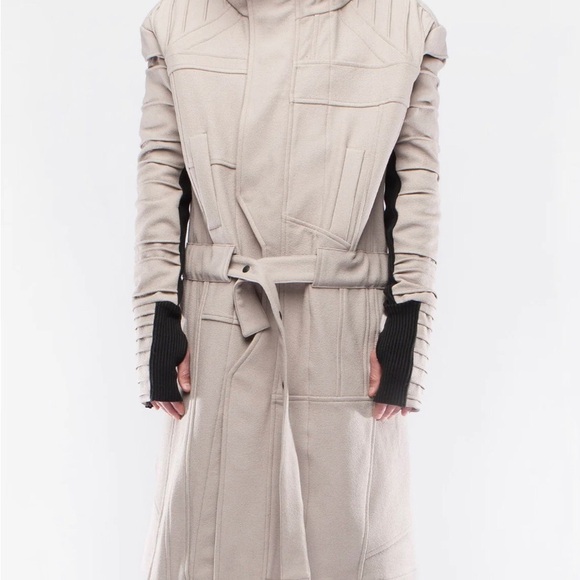 DEMOBAZA Top Coat Recondition Mens Small BRAND NEW Waxed Wool NIB - Picture 7 of 16